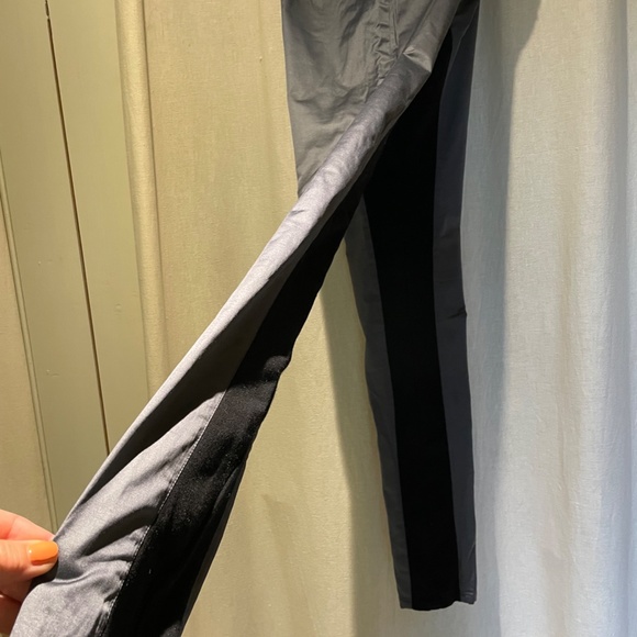 Mylène B. Designer pants from Mtl. Stretch and super nice!  Cobalt blue & Black - Picture 16 of 16